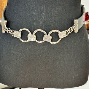 Chico's Blue and Silver Belt